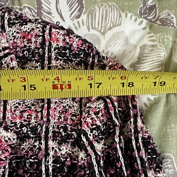 St. John Blazer Size 14 Pink and Black - Picture 10 of 12